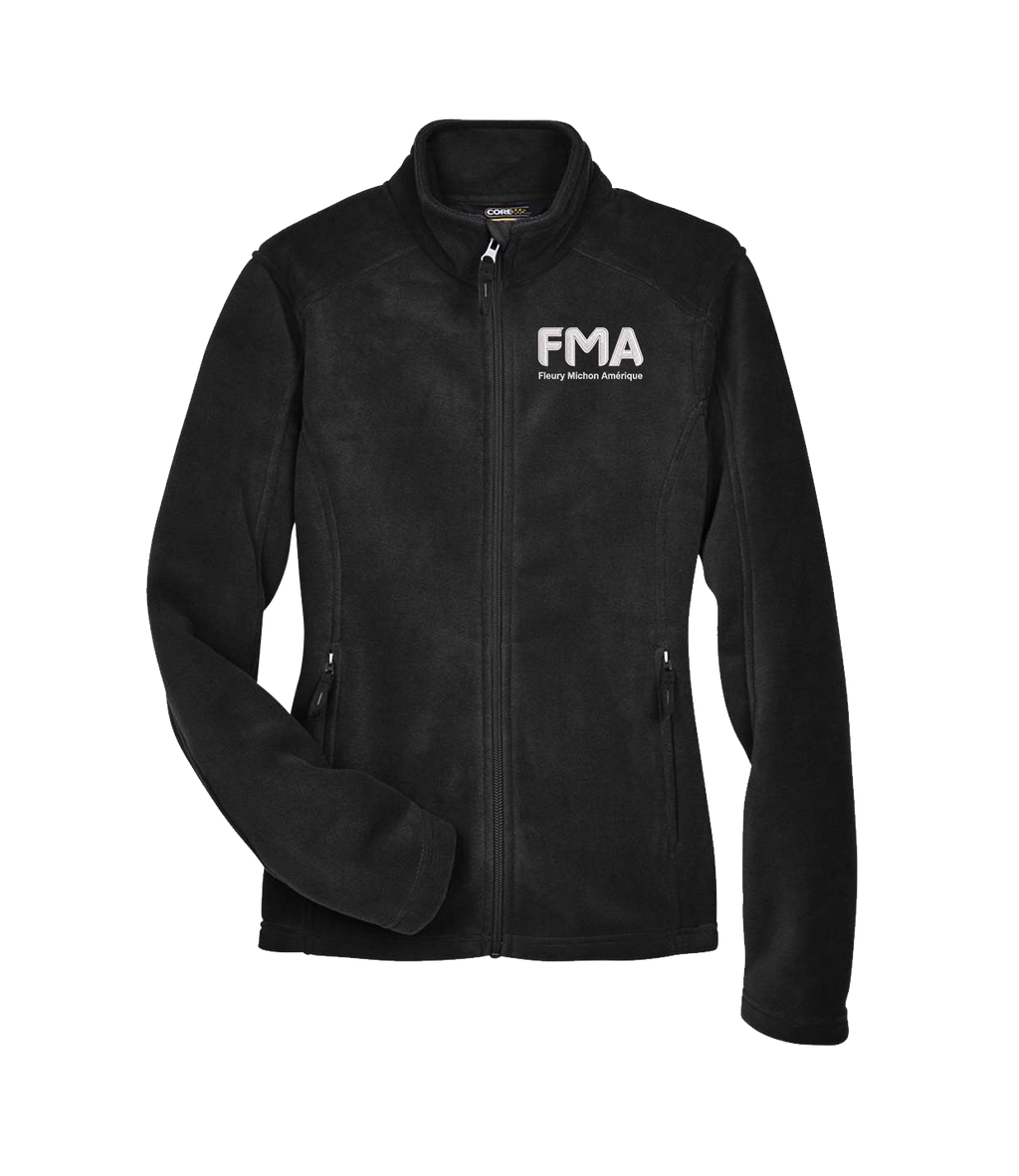 FMA "FLUFFY" FLEECE JACKET NO HOOD (WOMENS)