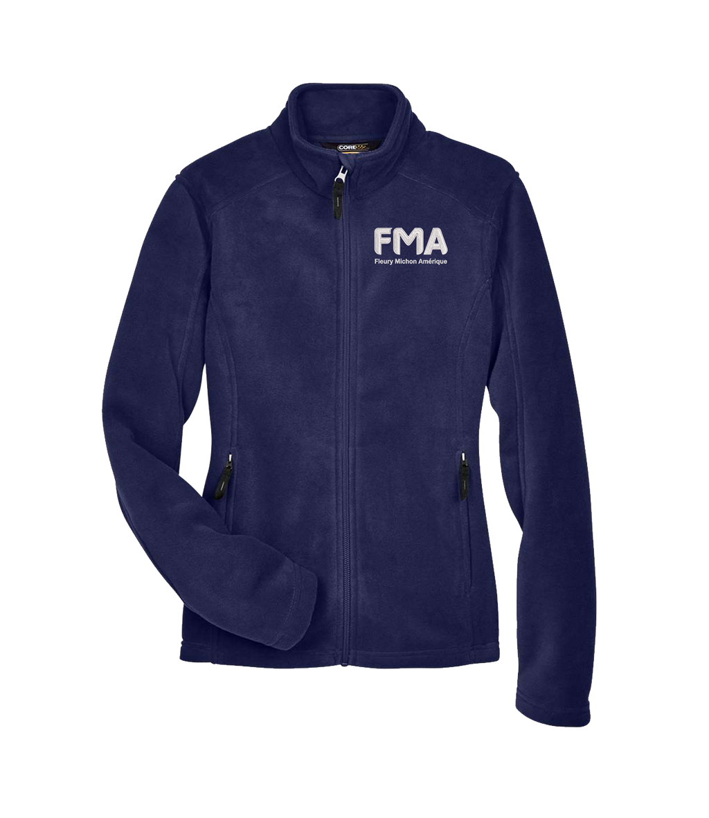 FMA "FLUFFY" FLEECE JACKET NO HOOD (WOMENS)