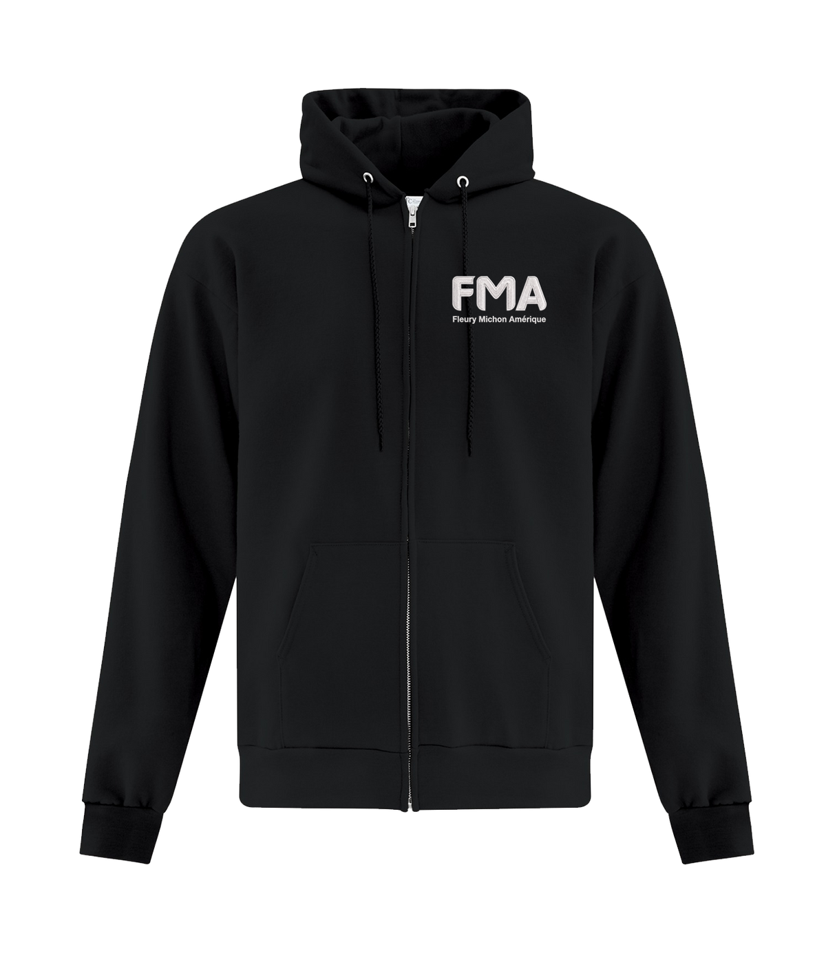 FMA "BASIC" FULL ZIP HOODIE (UNISEXE)