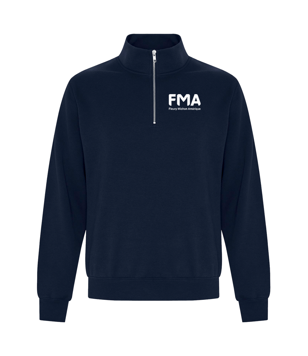 FMA "BASIC" HALF ZIP (UNISEXE)
