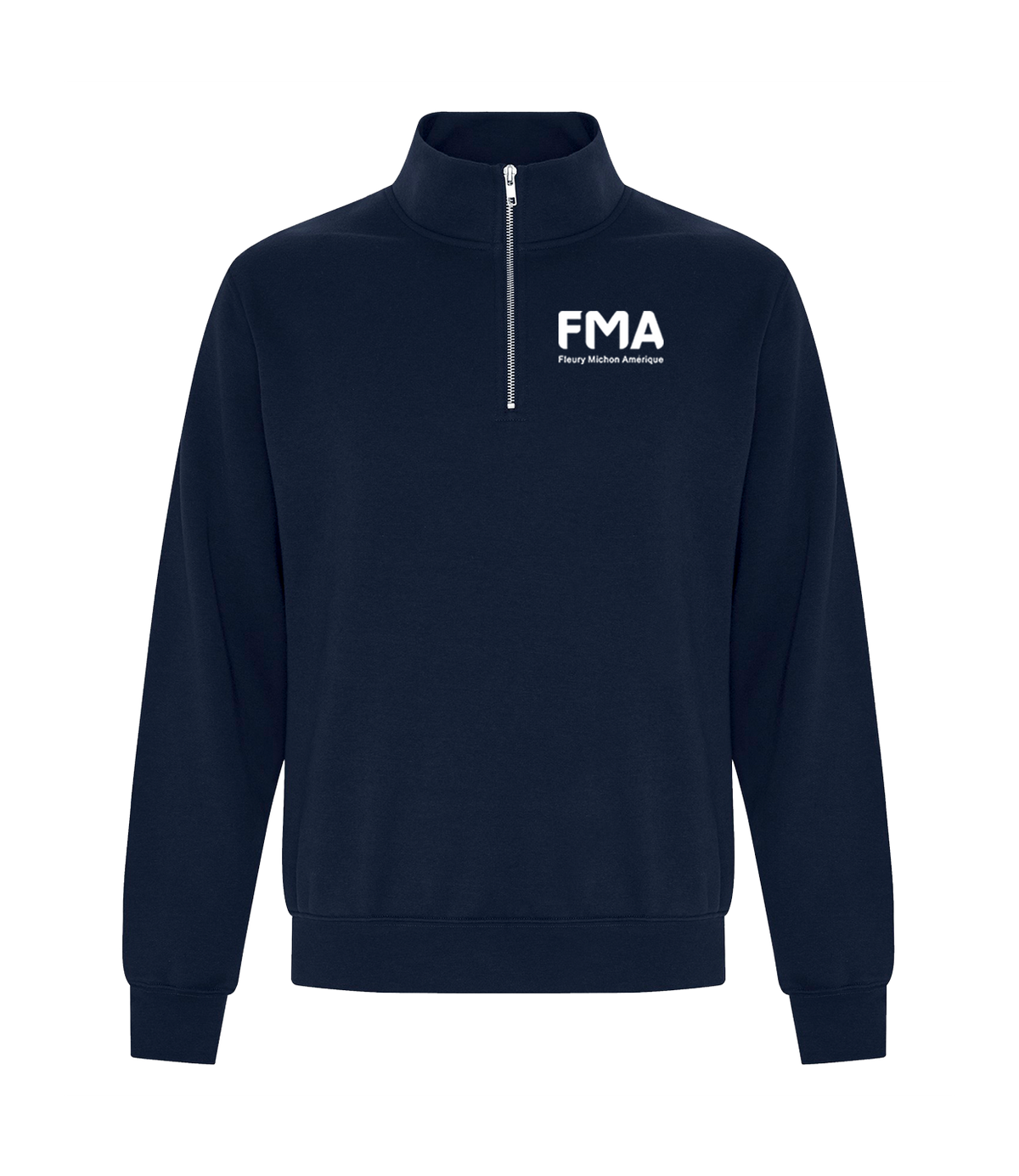 FMA "BASIC" HALF ZIP (UNISEXE)
