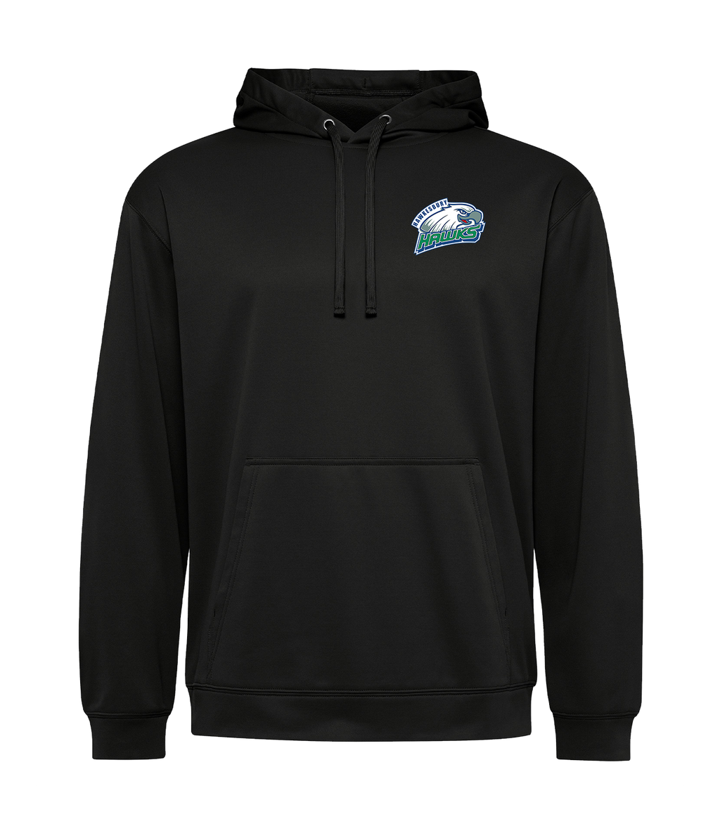 HAWKESBURY HAWKS PRINTED - POLYESTER HOODIE