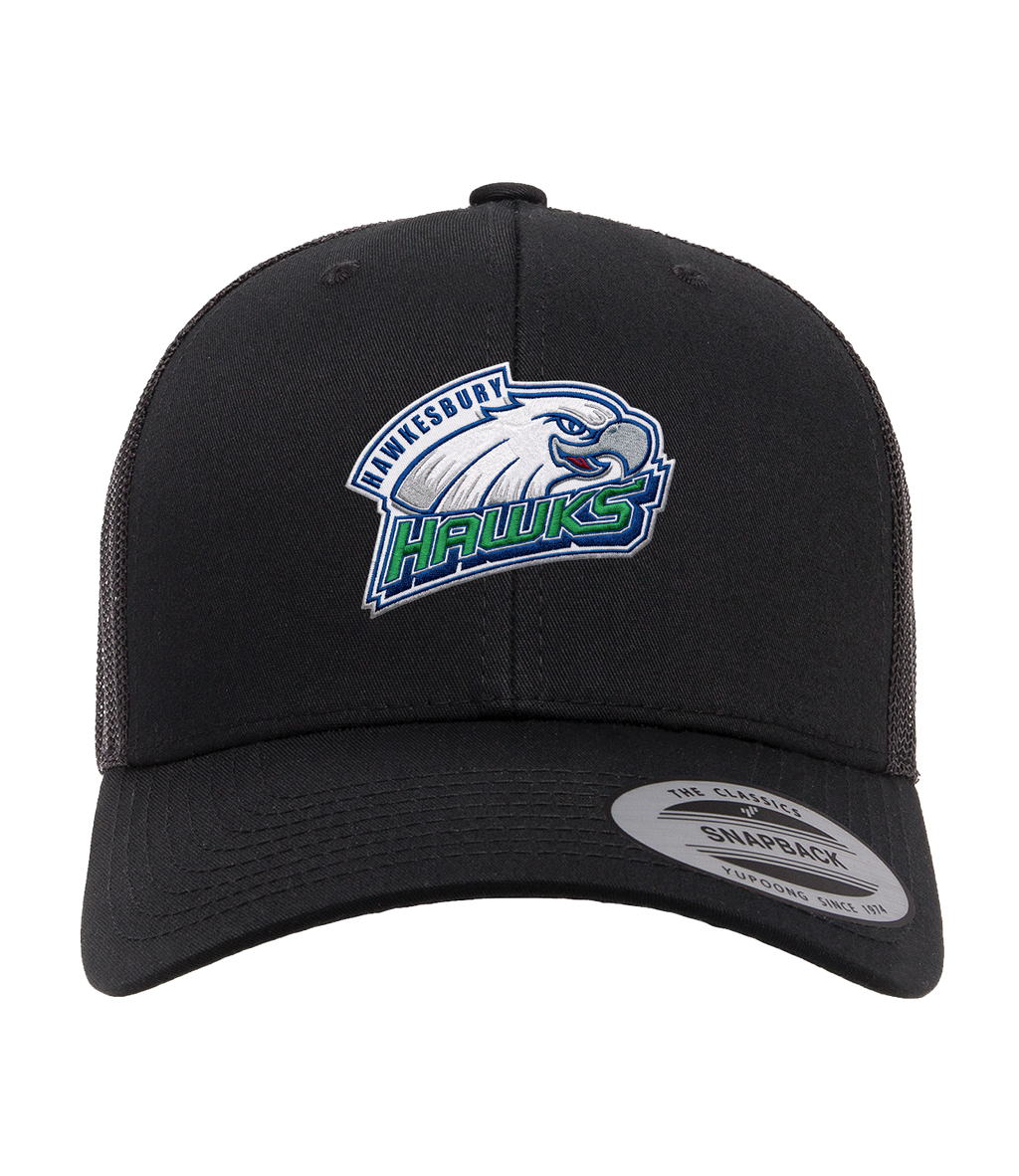 HAWKESBURY HAWKS EMBROIDERED - TRUCKER HAT