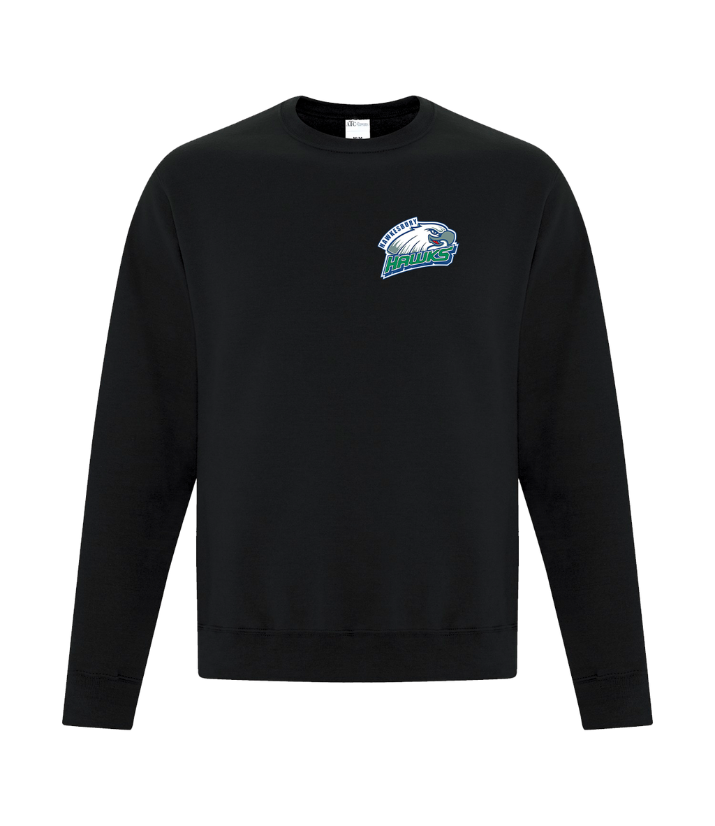 HAWKESBURY HAWKS PRINTED - CREWNECK