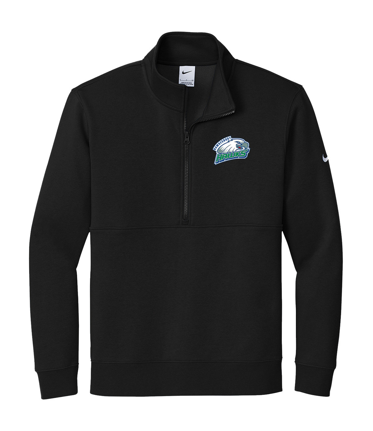 HAWKESBURY HAWKS PRINTED - NIKE HALF ZIP