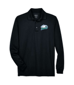 HAWKESBURY HAWKS PRINTED - CORE365 LONG SLEEVE POLO