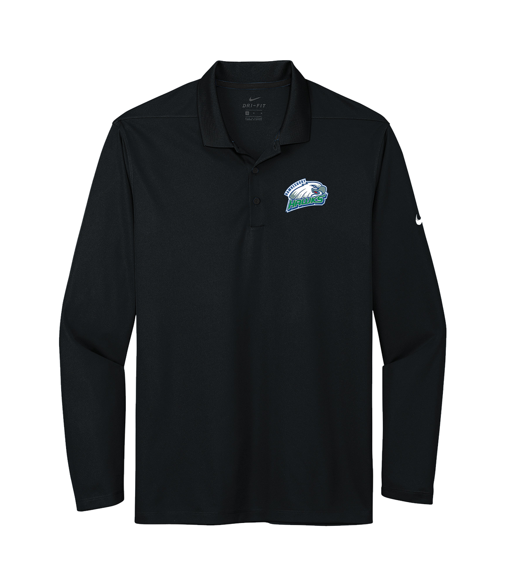 HAWKESBURY HAWKS PRINTED - NIKE LONG SLEEVE POLO