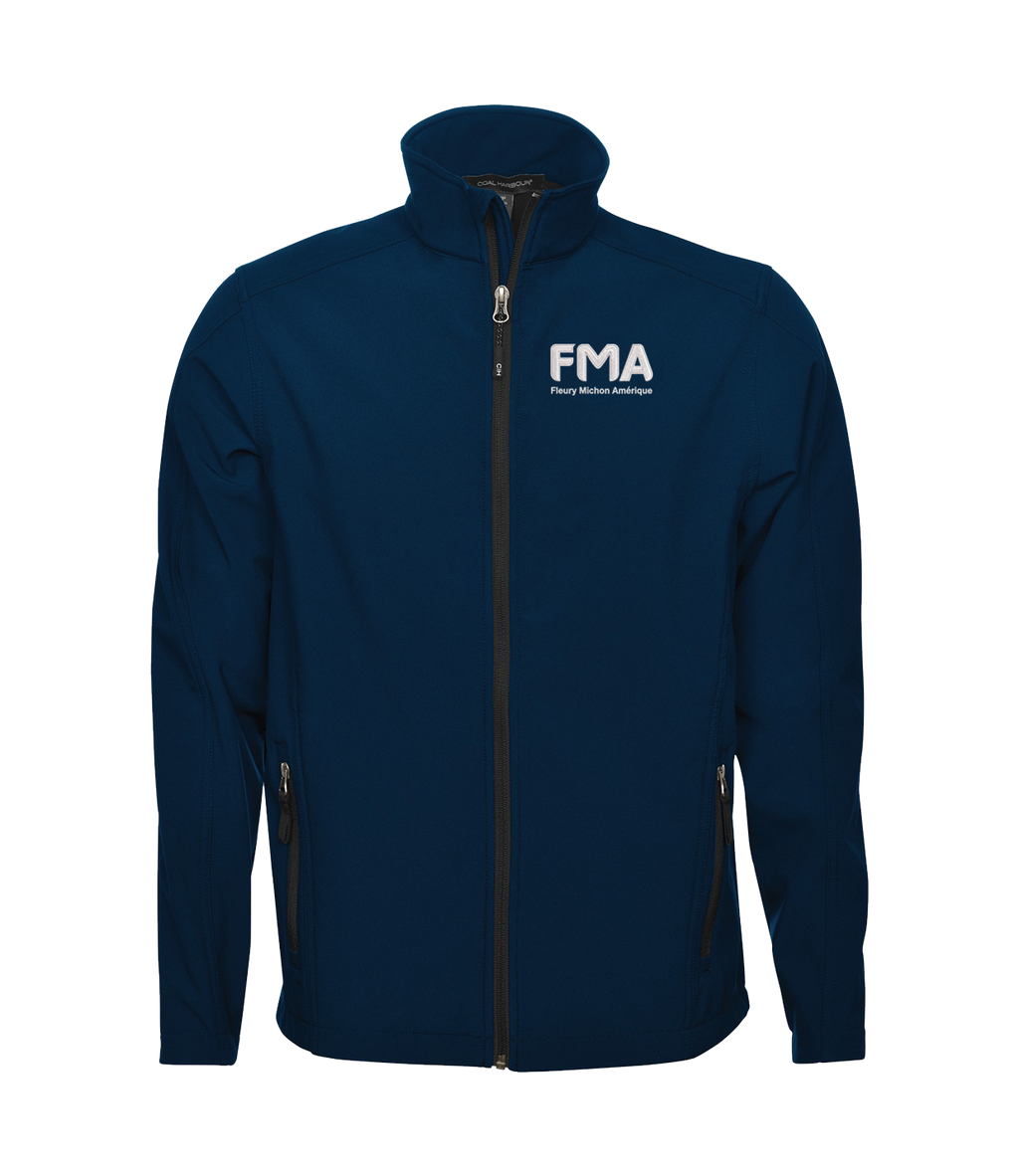 FMA "RAIN" SOFTSHELL JACKET NO HOOD (UNISEXE)