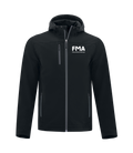 FMA "RAIN" SOFTSHELL JACKET w/ HOOD (UNISEXE)