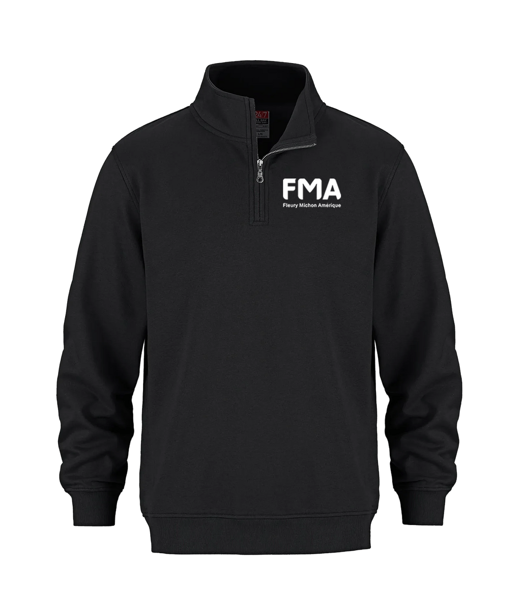 FMA "SOFT" HALF ZIP (UNISEXE)