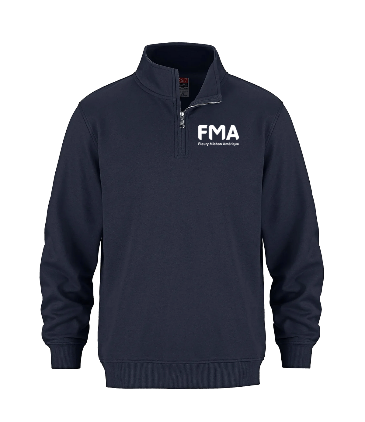 FMA "SOFT" HALF ZIP (UNISEXE)