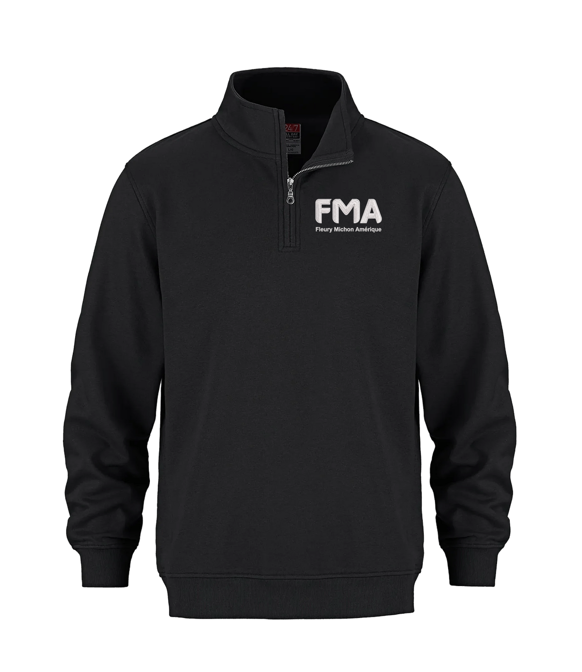 FMA "SOFT" HALF ZIP (UNISEXE)
