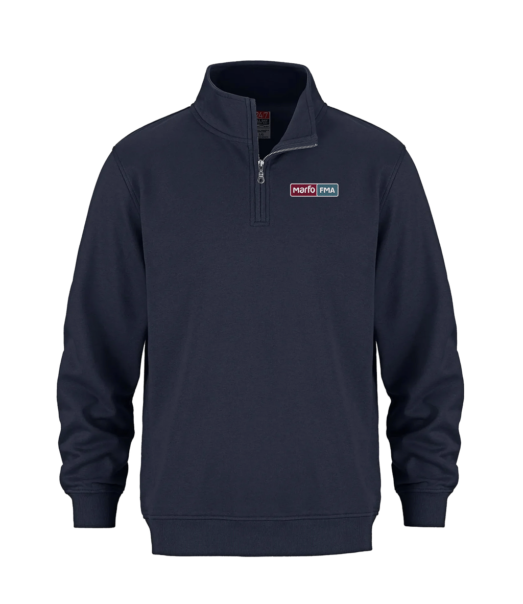 MARFO FMA "SOFT" HALF ZIP (UNISEXE)