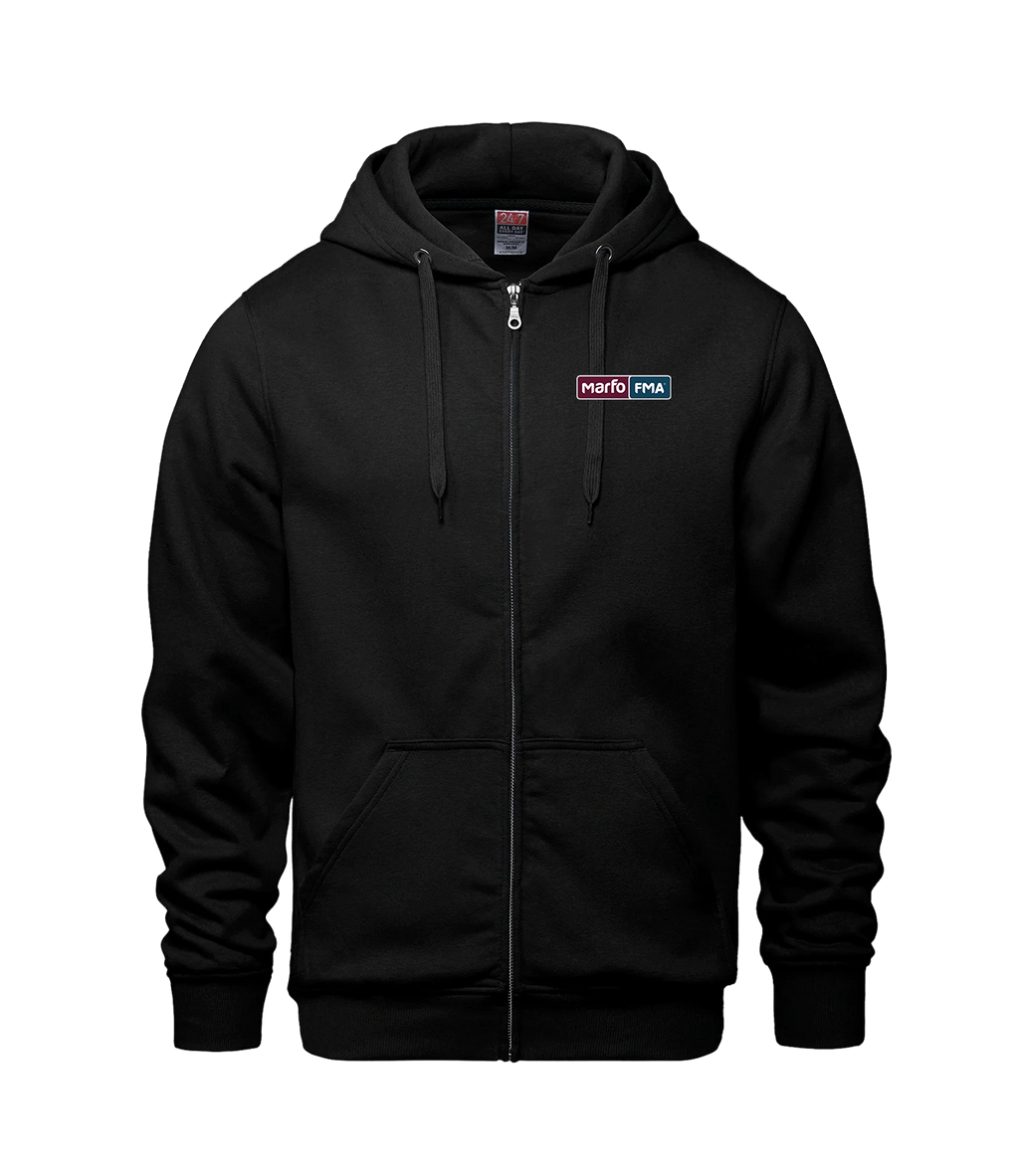 MARFO FMA "SOFT" FULL ZIP HOODIE (UNISEXE)