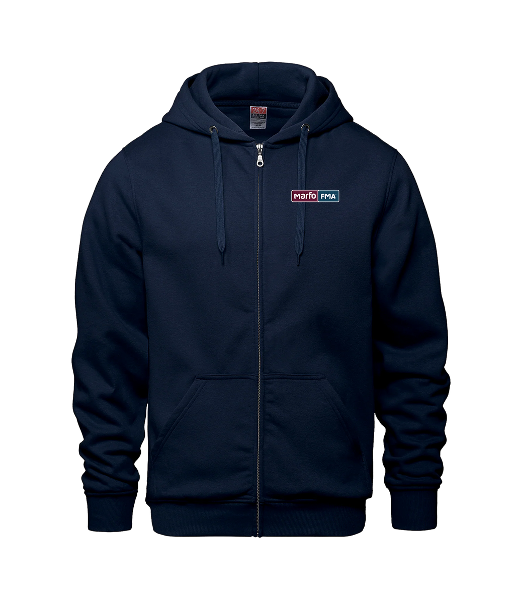 MARFO FMA "SOFT" FULL ZIP HOODIE (UNISEXE)
