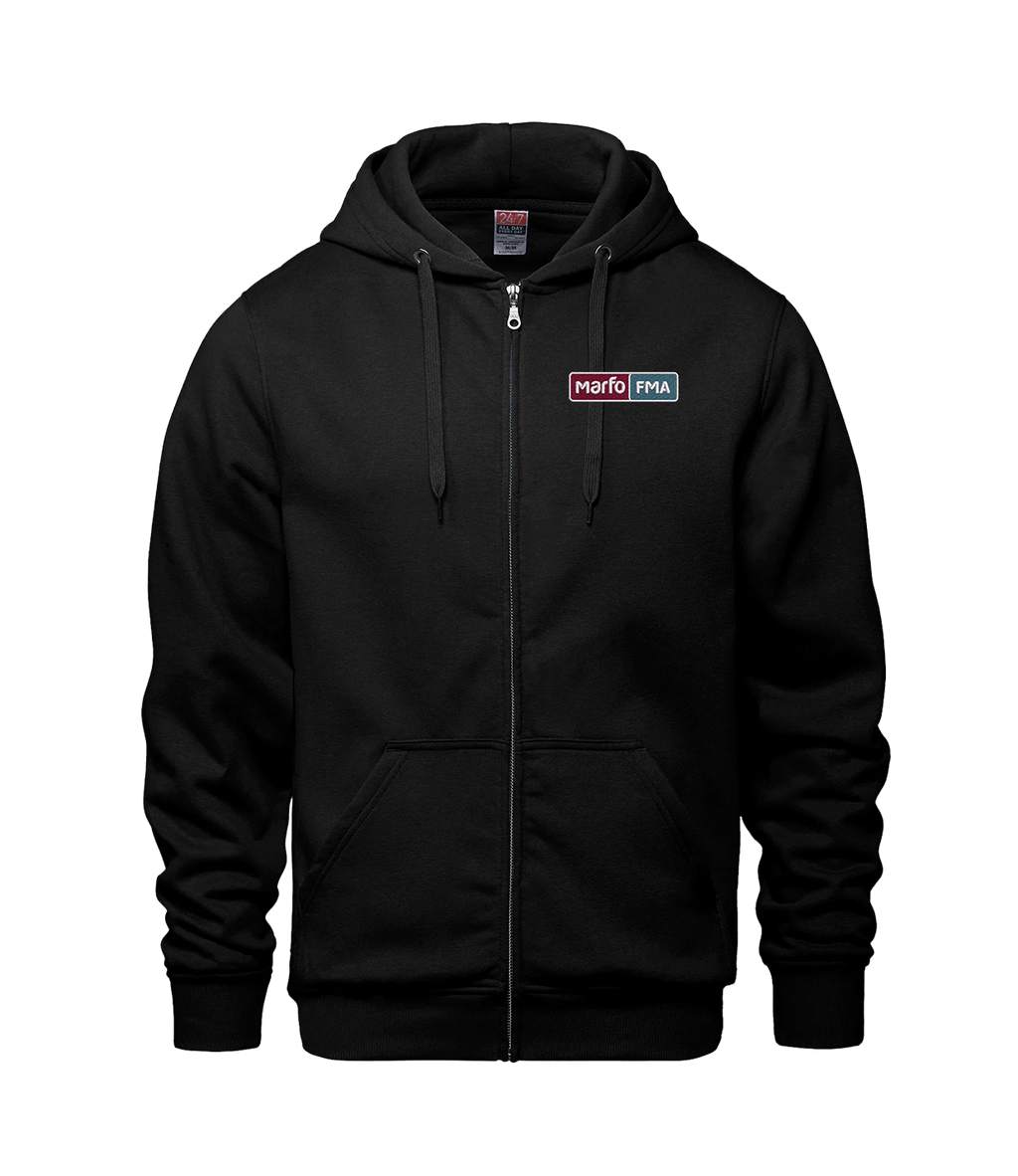 MARFO FMA "SOFT" FULL ZIP HOODIE (UNISEXE)