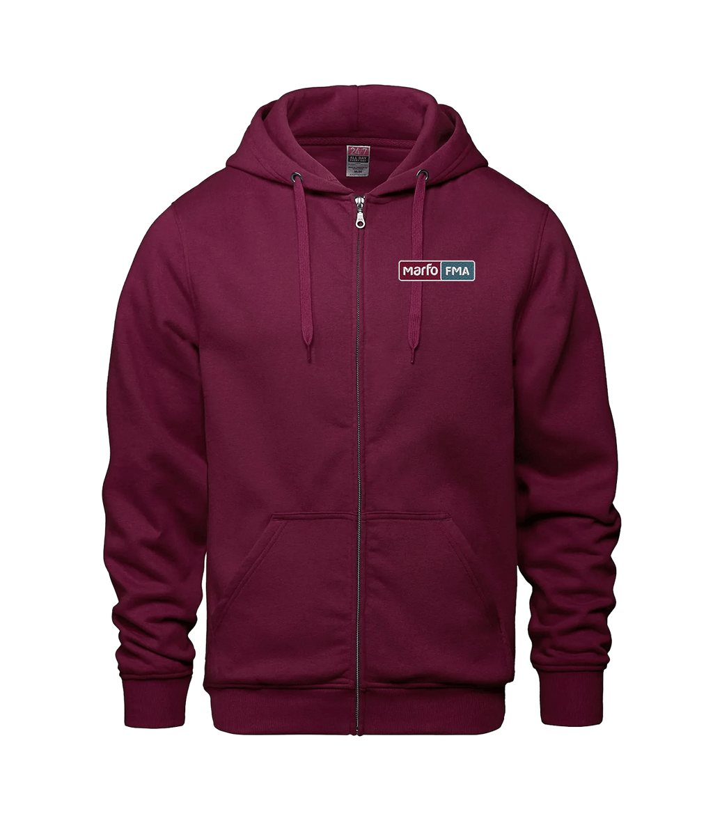 MARFO FMA "SOFT" FULL ZIP HOODIE (UNISEXE)