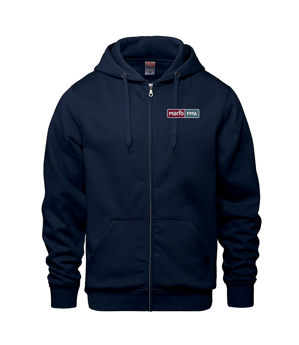 MARFO FMA "SOFT" FULL ZIP HOODIE (UNISEXE)