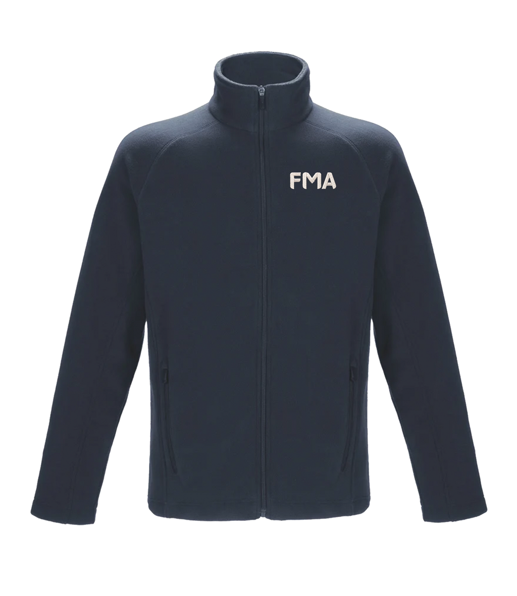 FMA "SOFT" FLEECE JACKET NO HOOD (UNISEXE)