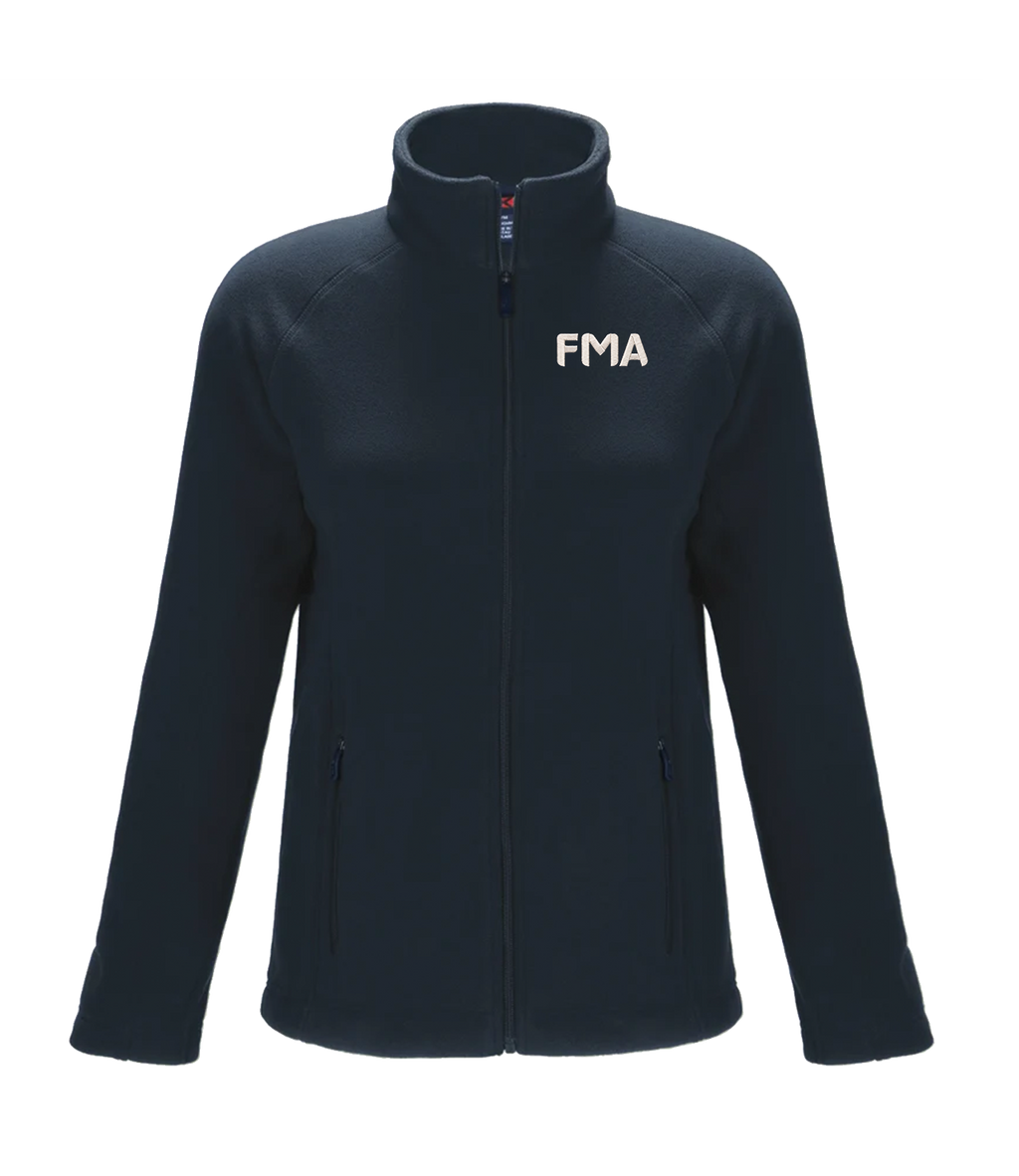 FMA "SOFT" FLEECE JACKET NO HOOD (WOMENS)