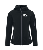 FMA "RAIN" SOFTSHELL JACKET w/ HOOD (WOMENS)
