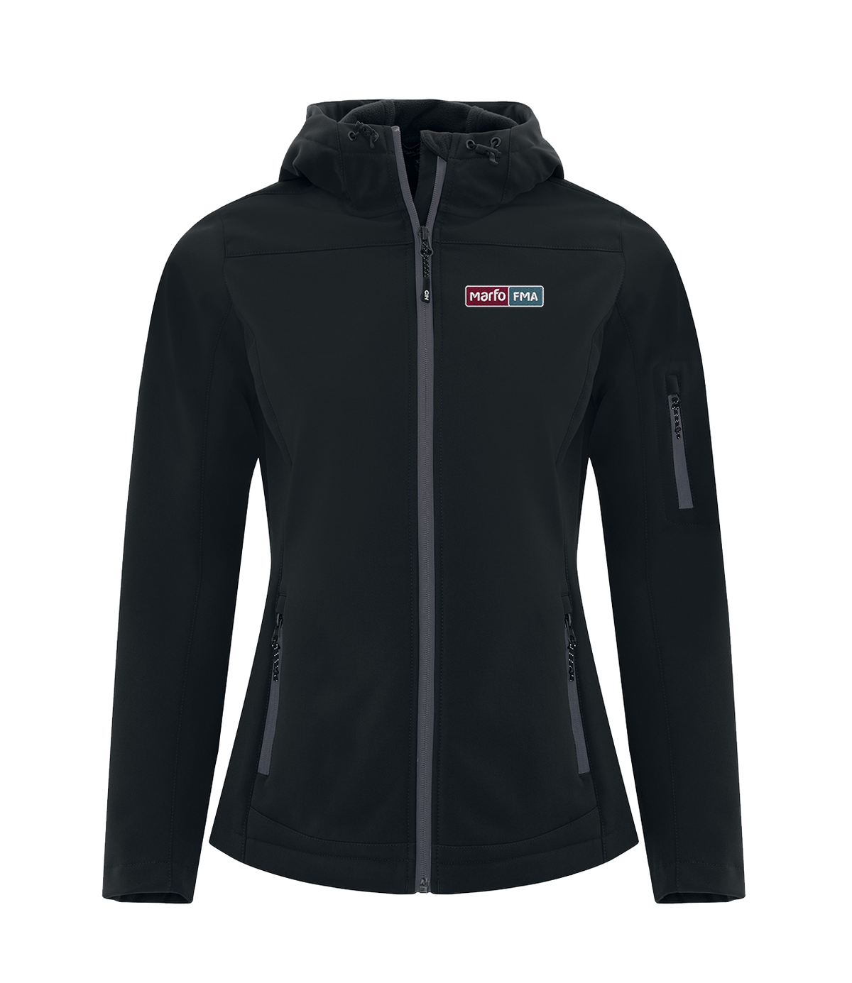 MARFO FMA "RAIN" SOFTSHELL JACKET w/ HOOD (WOMENS)