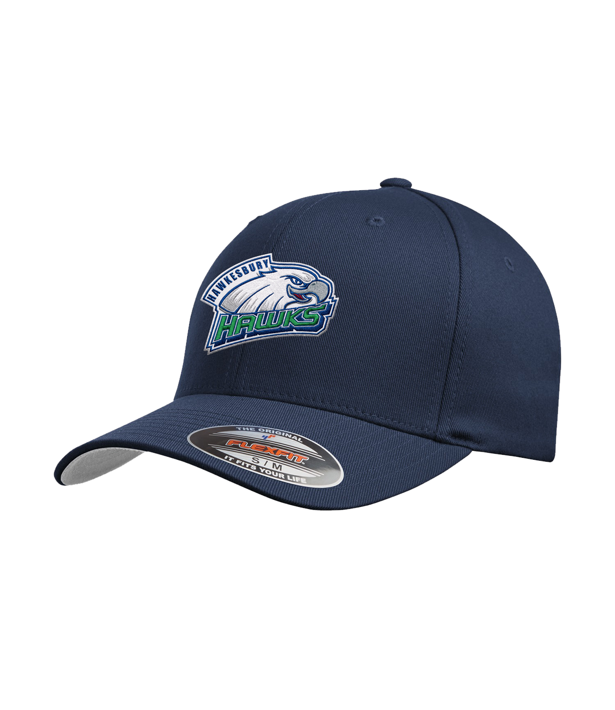 HAWKESBURY HAWKS EMBROIDERED - FLEXFIT HAT