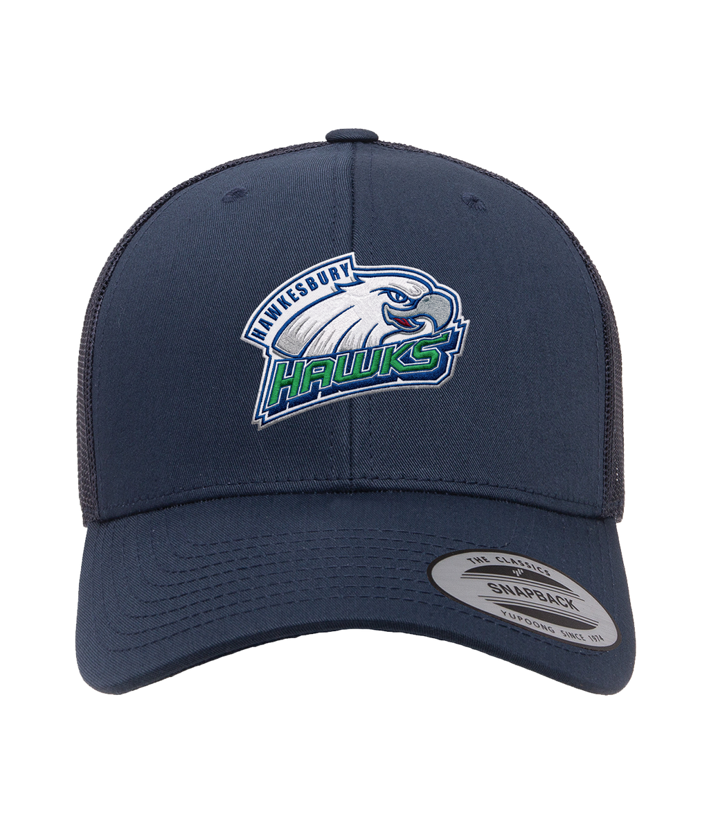 HAWKESBURY HAWKS EMBROIDERED - TRUCKER HAT