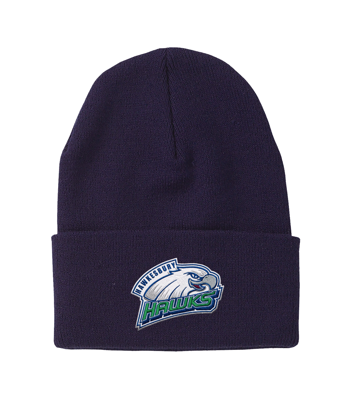 HAWKESBURY HAWKS EMBROIDERED - CUFF BEANIE