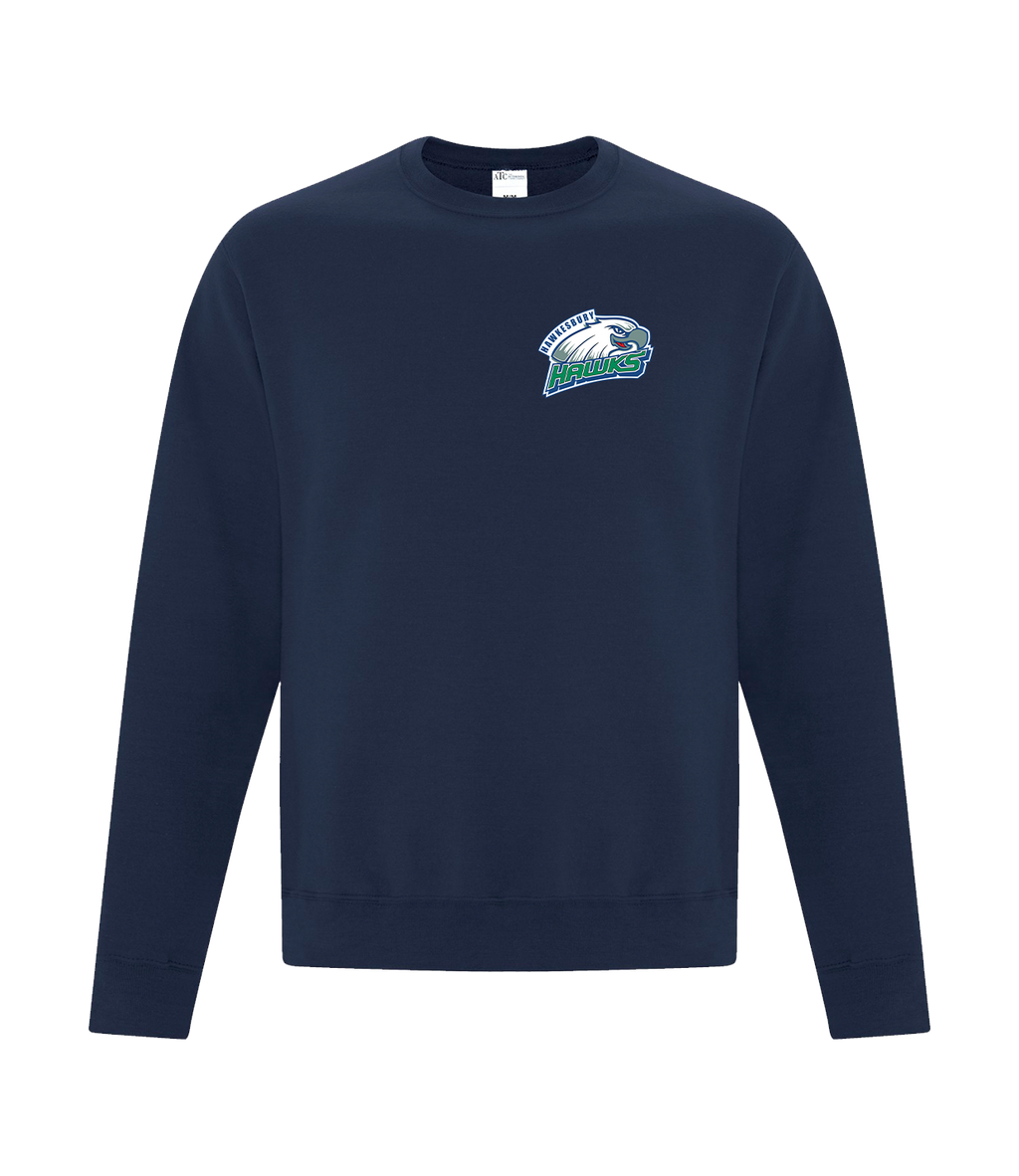 HAWKESBURY HAWKS PRINTED - CREWNECK