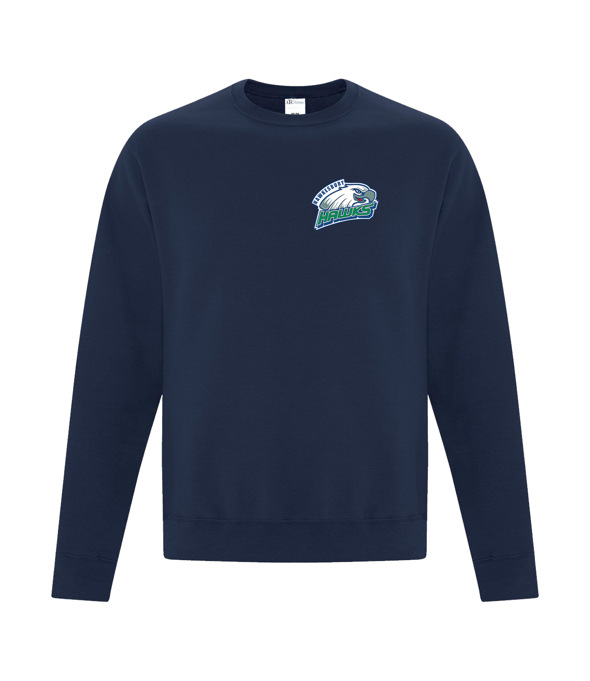 HAWKESBURY HAWKS PRINTED - CREWNECK