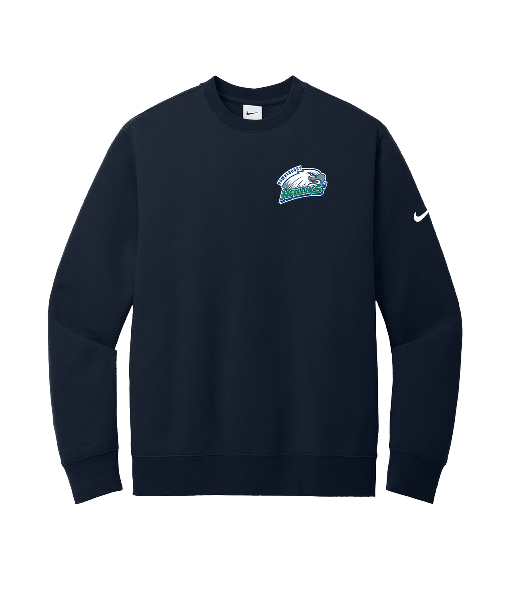 HAWKESBURY HAWKS PRINTED - NIKE CREWNECK