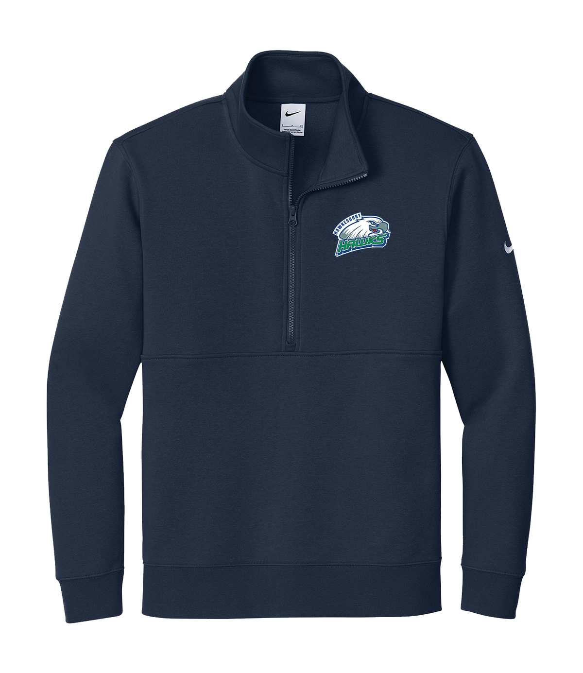 HAWKESBURY HAWKS PRINTED - NIKE HALF ZIP