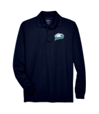 HAWKESBURY HAWKS PRINTED - CORE365 LONG SLEEVE POLO
