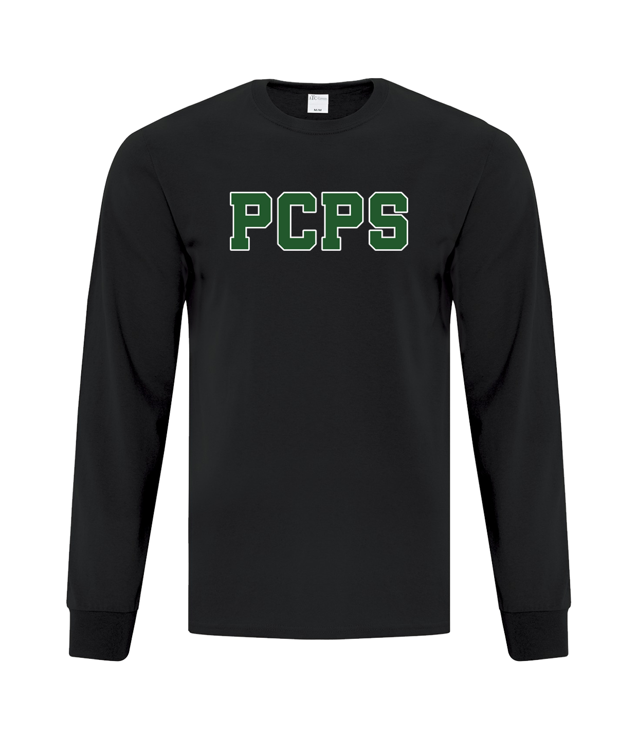 PCPS PRINTED ''VARSITY'' - LONGSLEEVE