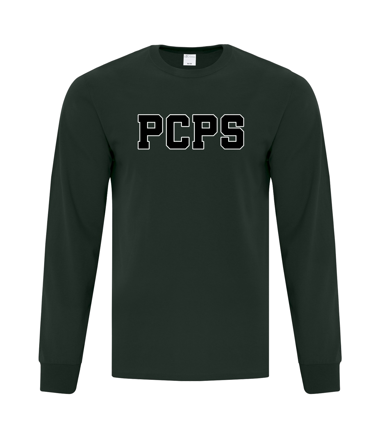 PCPS PRINTED ''VARSITY'' - LONGSLEEVE