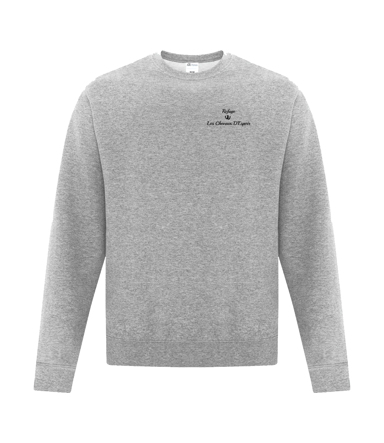 REFUGES PRINTED ''ORIGINAL'' - CREWNECKS