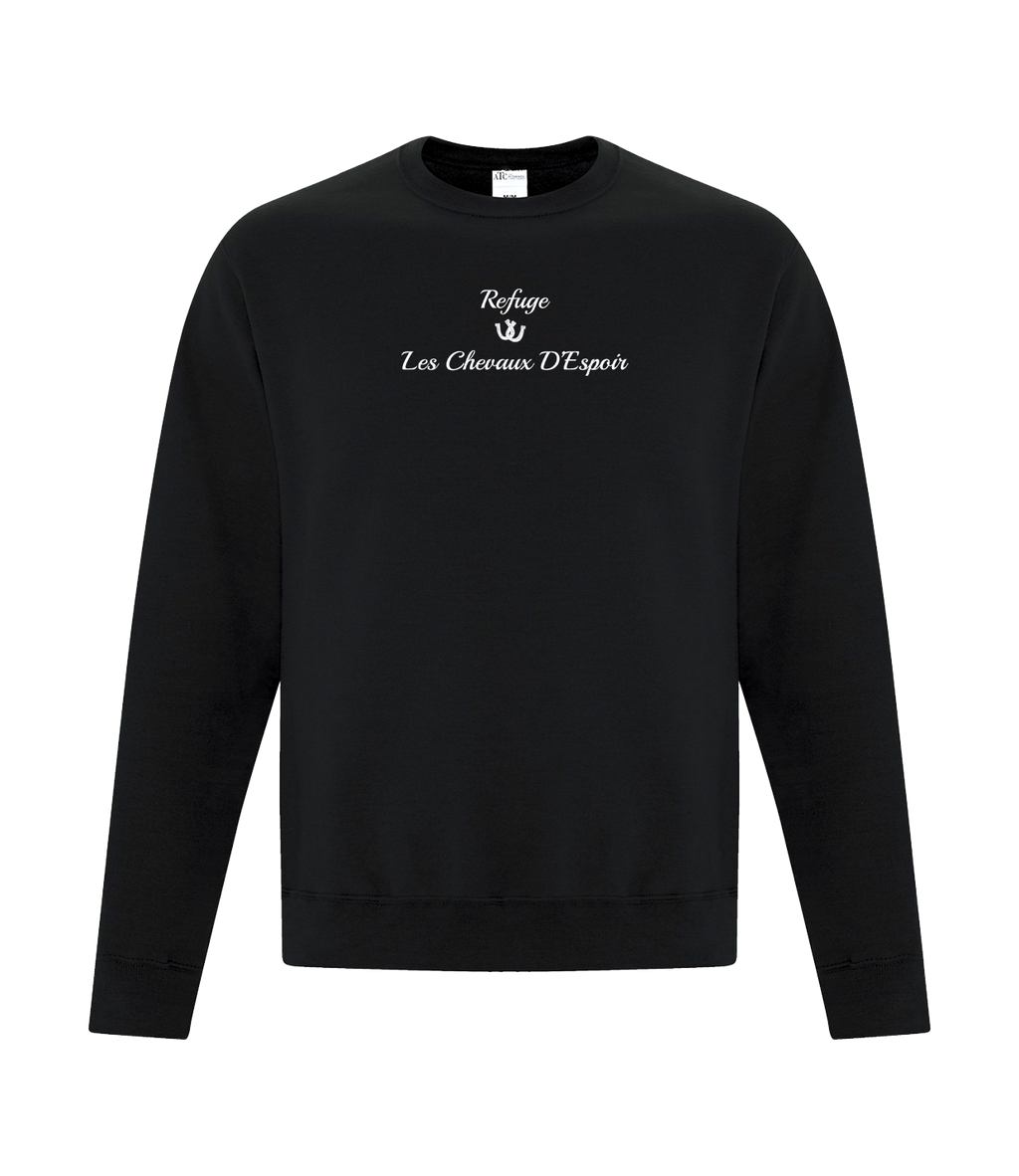 REFUGES PRINTED ''BASIC'' - CREWNECKS