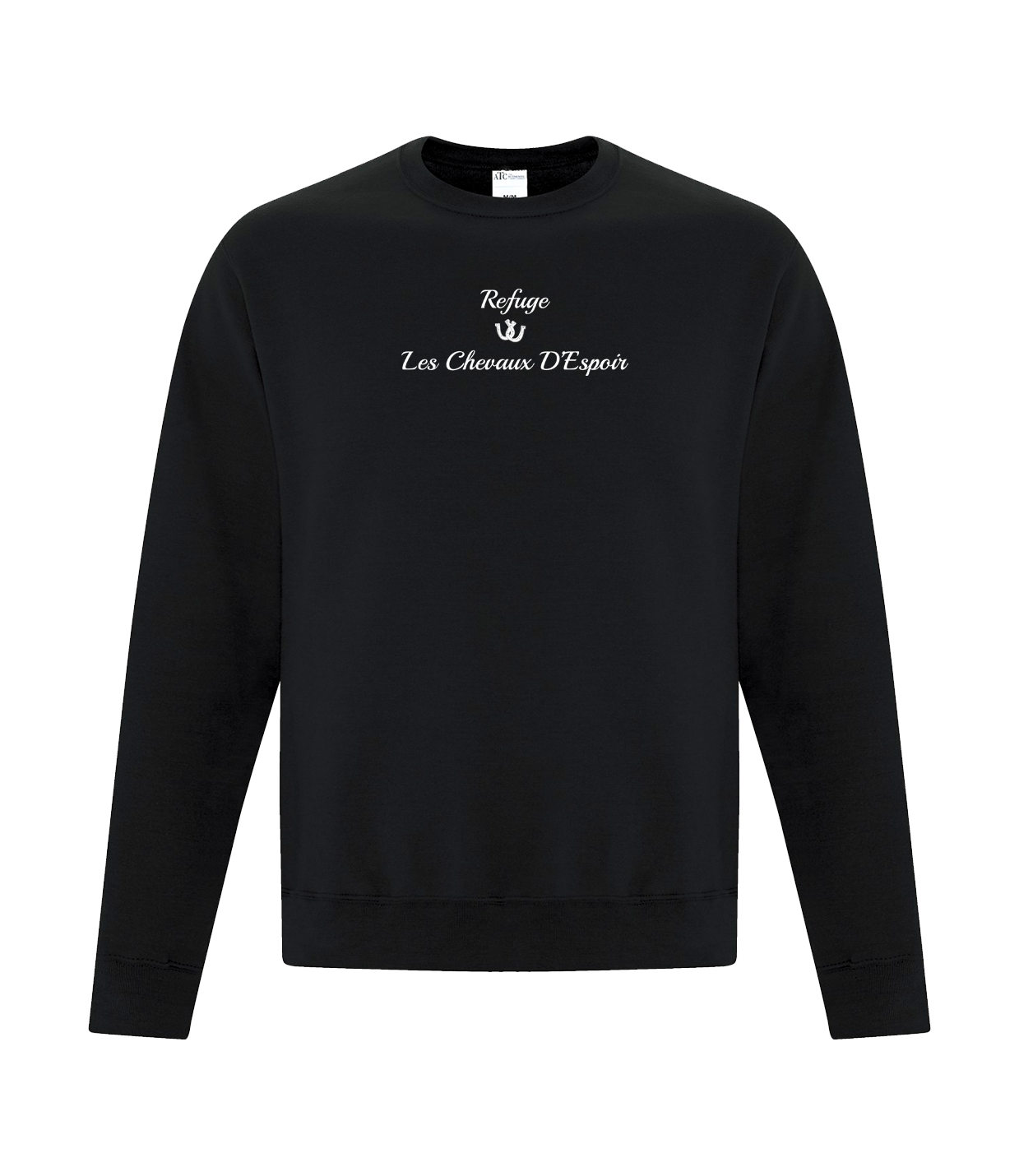 REFUGES PRINTED ''BASIC'' - CREWNECKS