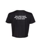 REFUGES PRINTED ''RLCDE'' - CROP TOPS