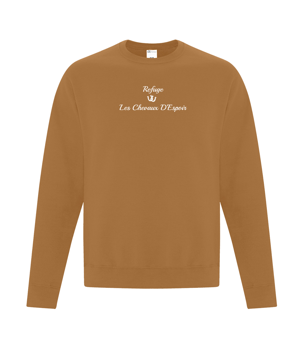 REFUGES PRINTED ''BASIC'' - CREWNECKS