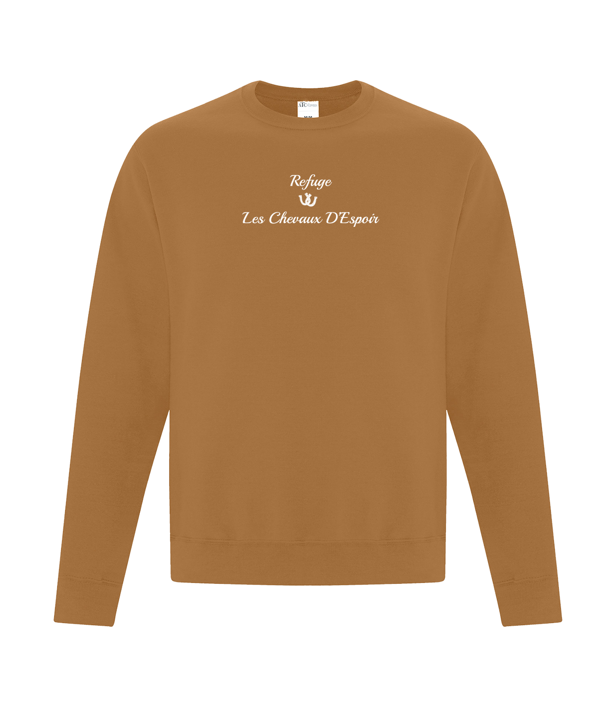 REFUGES PRINTED ''BASIC'' - CREWNECKS
