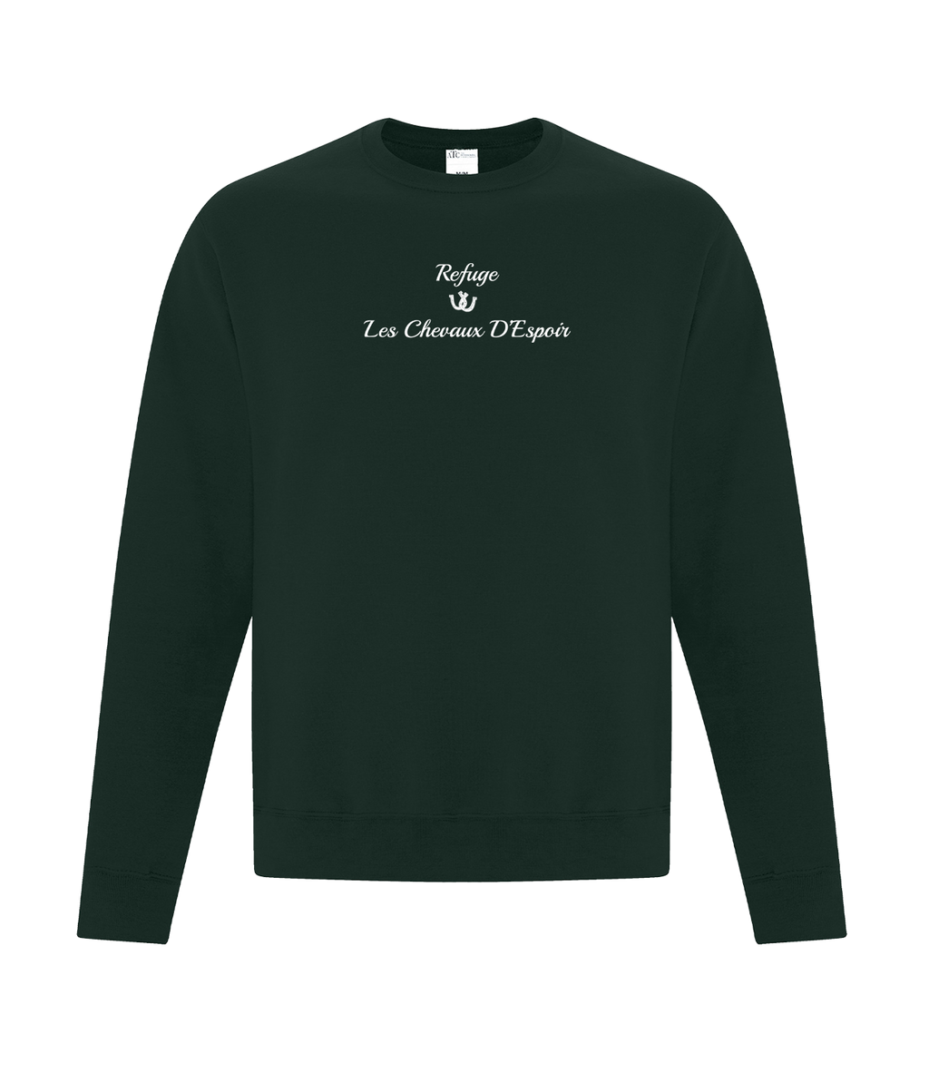 REFUGES PRINTED ''BASIC'' - CREWNECKS