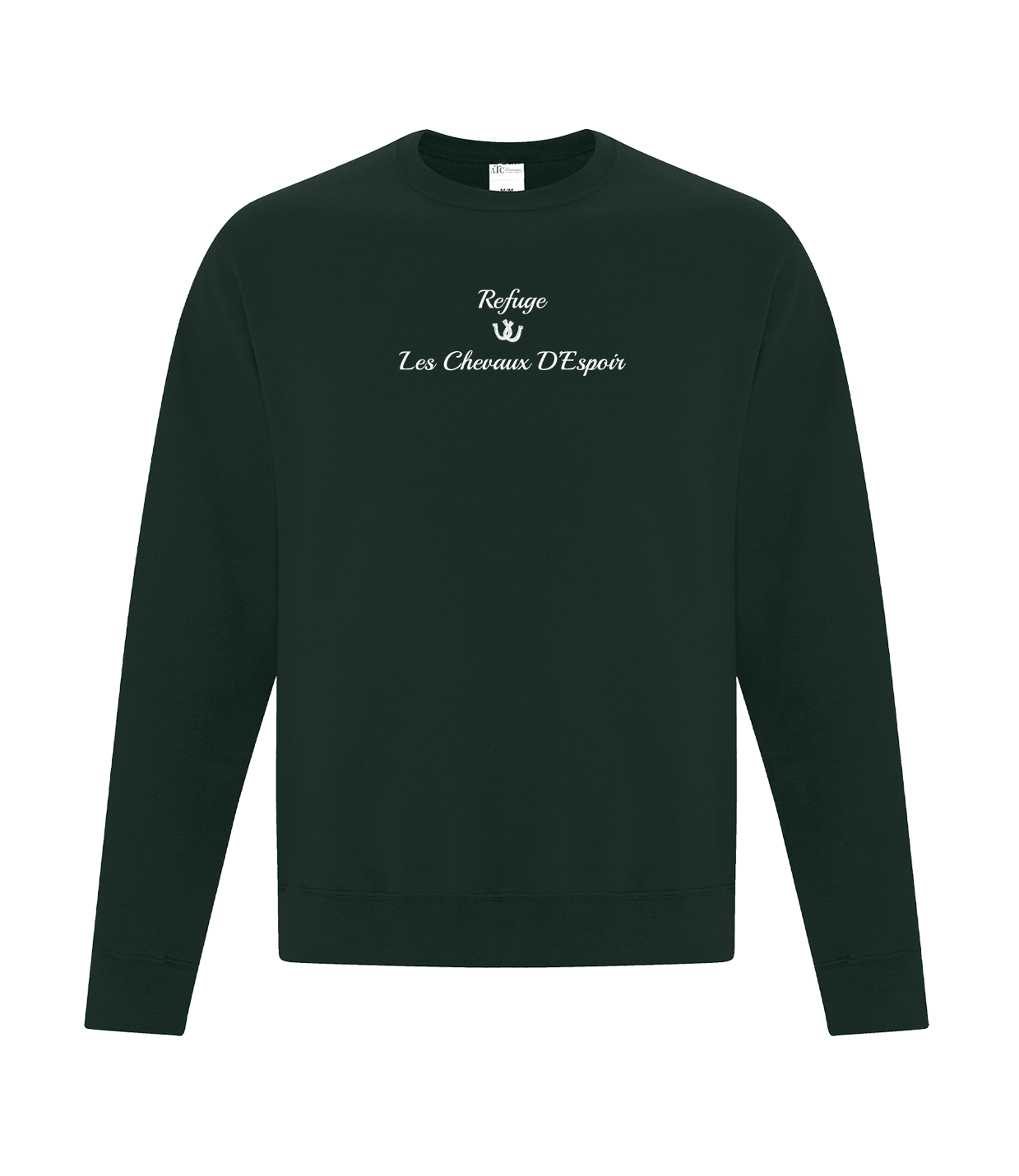 REFUGES PRINTED ''BASIC'' - CREWNECKS