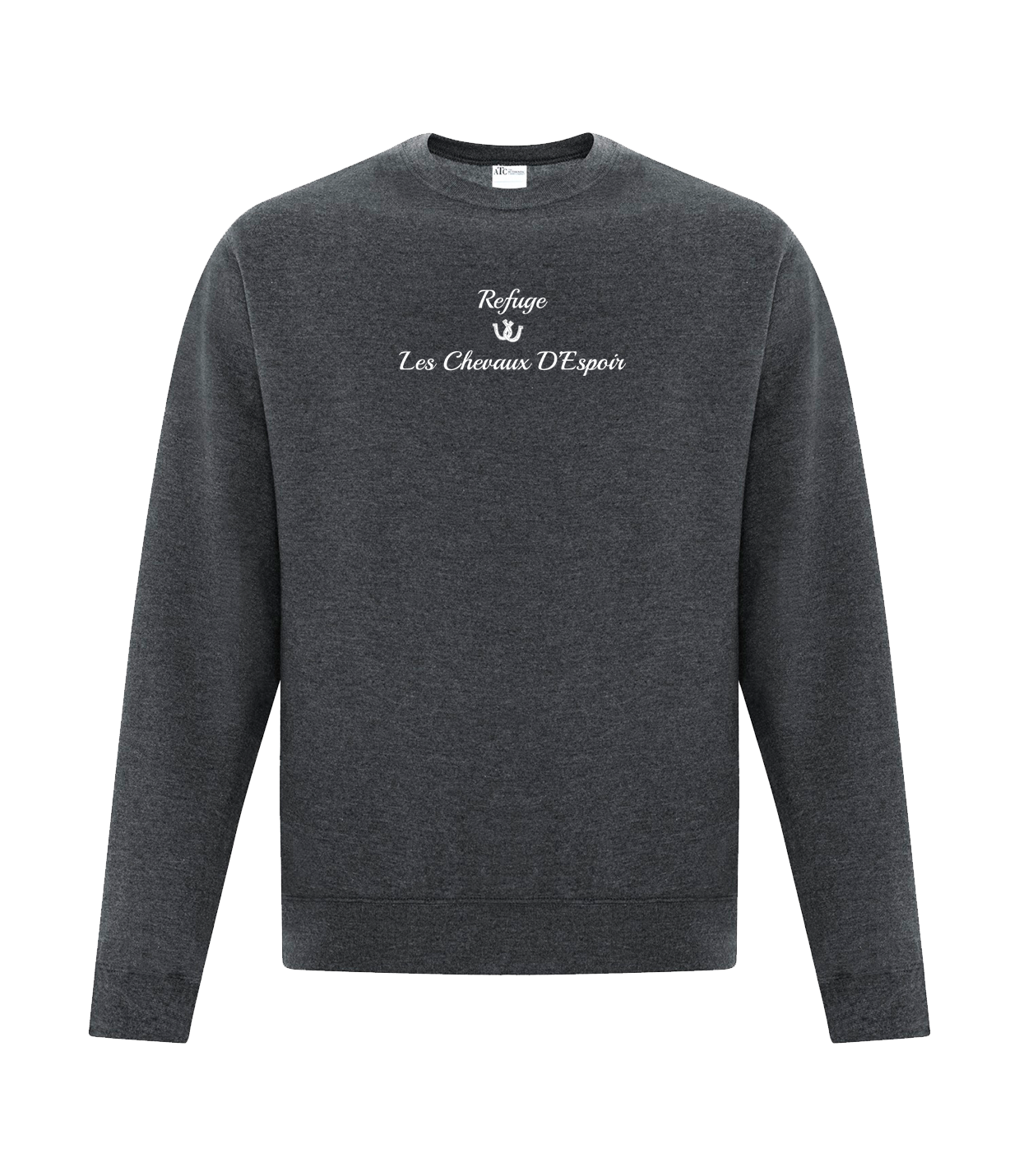 REFUGES PRINTED ''BASIC'' - CREWNECKS