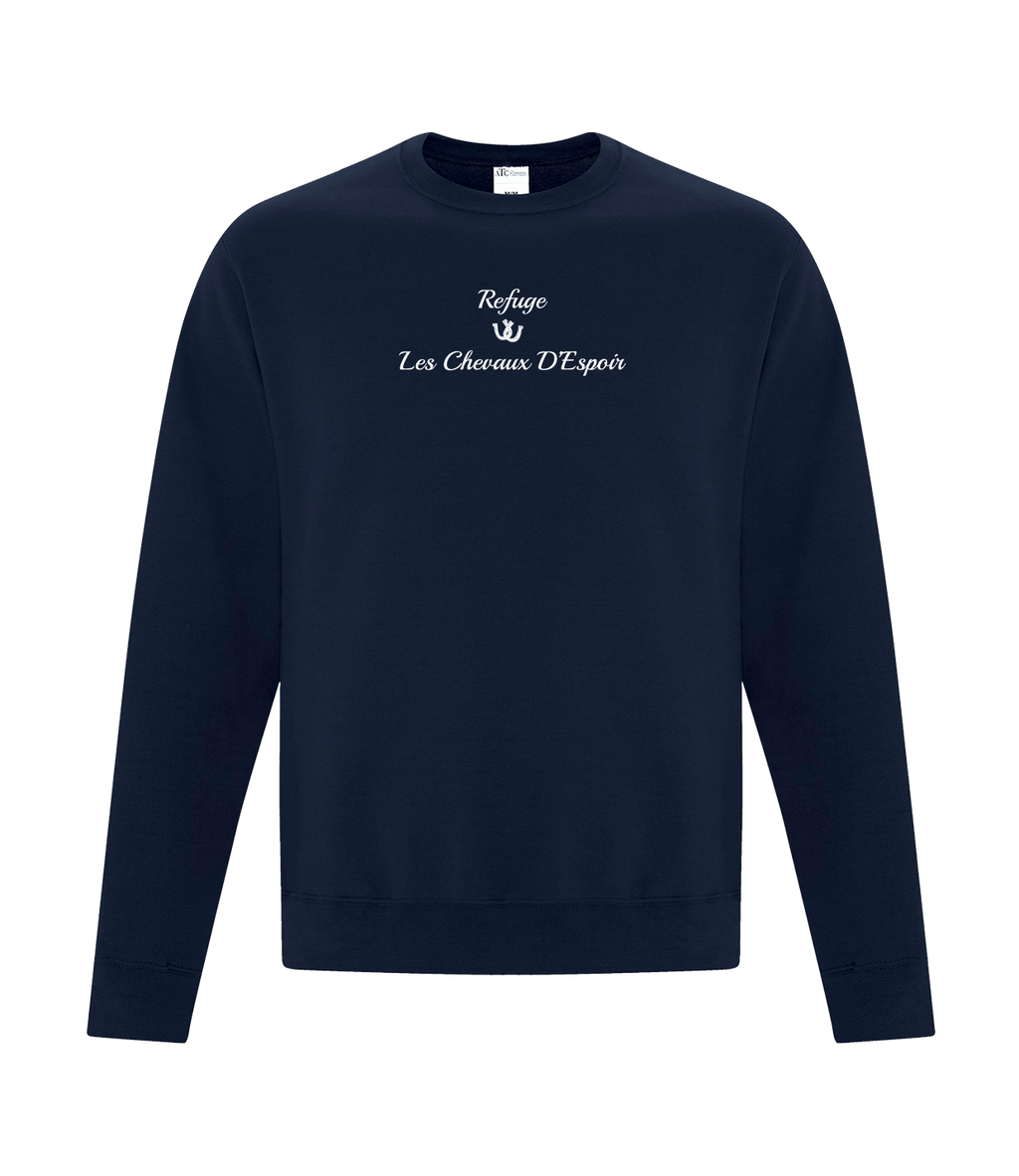 REFUGES PRINTED ''BASIC'' - CREWNECKS