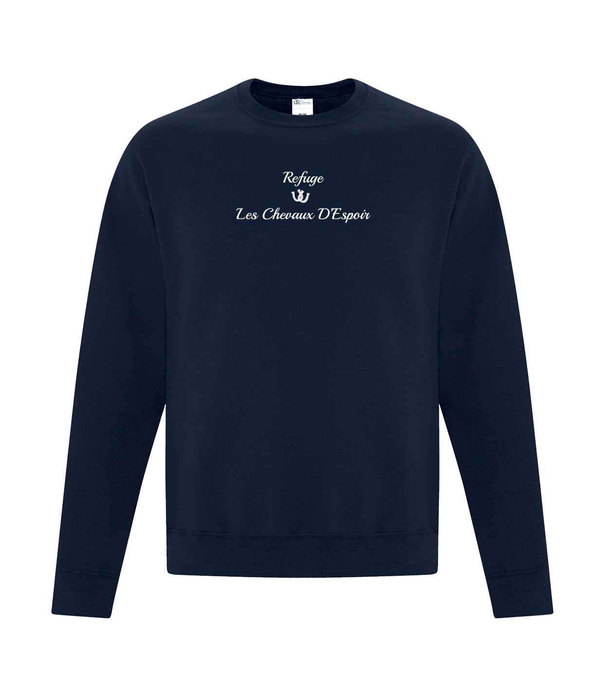REFUGES PRINTED ''BASIC'' - CREWNECKS