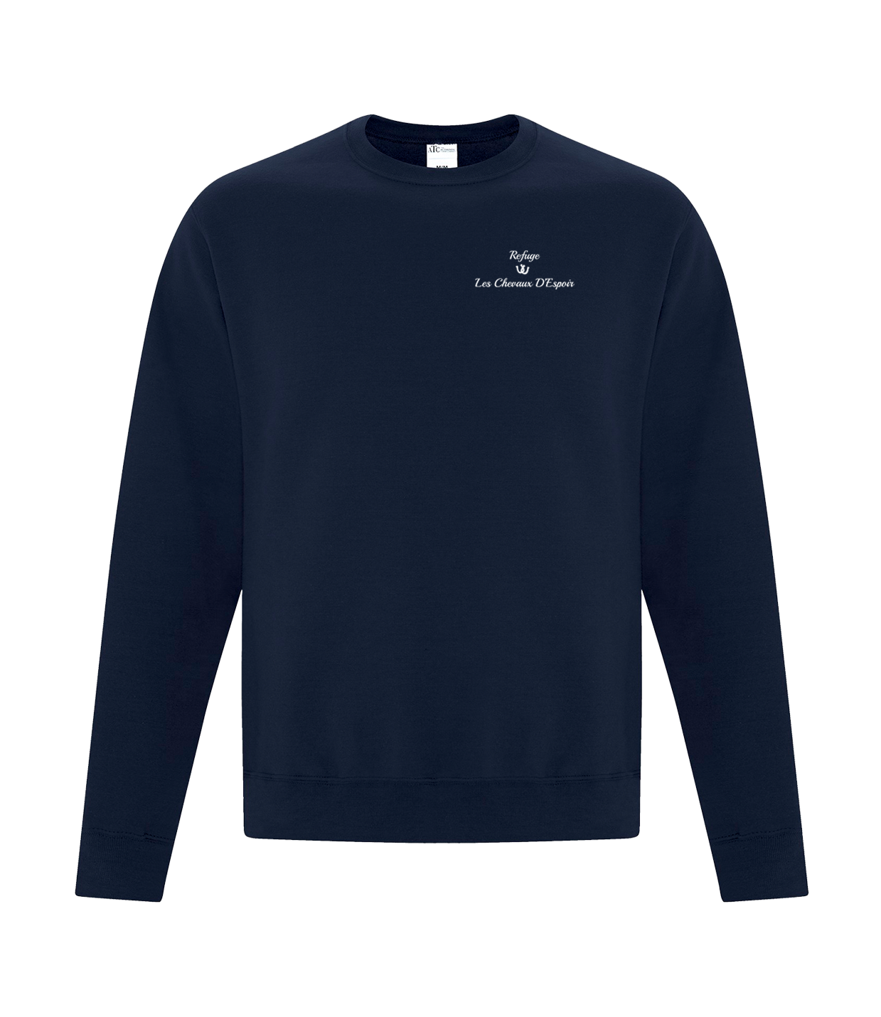 REFUGES PRINTED ''ORIGINAL'' - CREWNECKS