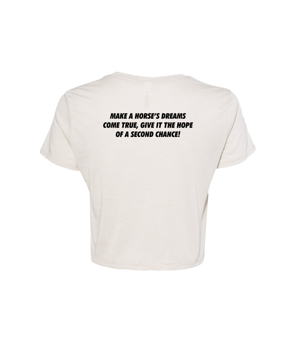 REFUGES PRINTED ''RLCDE'' - CROP TOPS