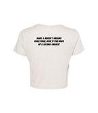 REFUGES PRINTED ''RLCDE'' - CROP TOPS
